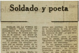 Soldado y poeta