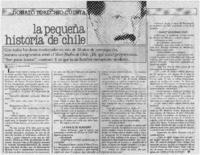 La pequeña historia de Chile : [entrevistas]