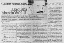 La pequeña historia de Chile : [entrevistas]