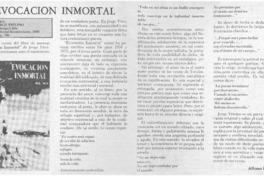 Evocación inmortal