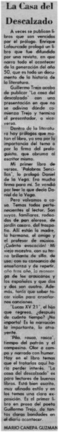 La casa del descalzado