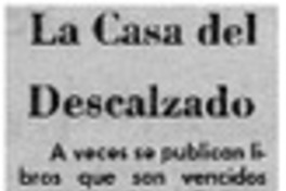La casa del descalzado