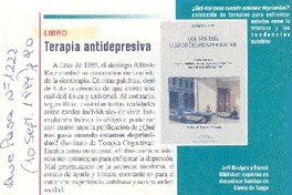 Terapia antidepresiva.