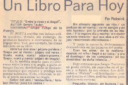 Entre la rosa y el ángel"