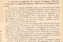 El oficio ciudadano.