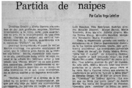 Partida de naipes