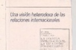 Política internacional en un mundo postmoderno