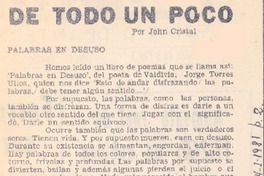 Una necesidad en la literatura del trabajo.