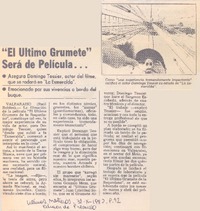 El último grumete" será de película...