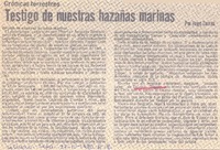 Testigo de nuestras hazañas marinas