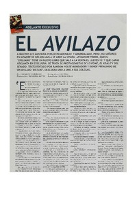 El avilazo: [entrevista]