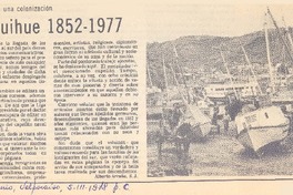 Llanquihue 1852-1977