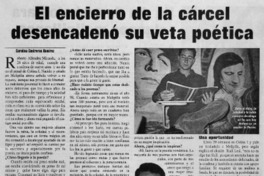 El encierro de la cárcel desencadenó su veta poética (entrevista)