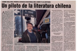 Un piloto de la literatura chilena: [entrevista]