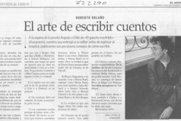 El arte de escribir cuentos.