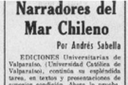 Narradores del mar chileno