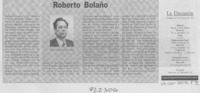 Roberto Bolaño