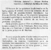 Prisión abierta.