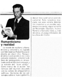 Romanticismo y realidad.