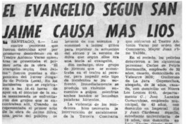 El evangelio según san Jaime causa más líos.