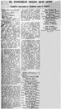 El evangelio según san Jaime