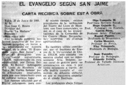 El evangelio según san Jaime