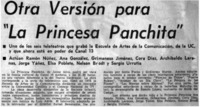 Otra versión para "la princesa Panchita".