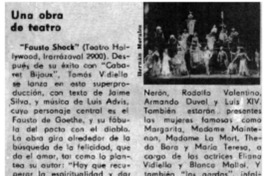 Una obra de teatro.