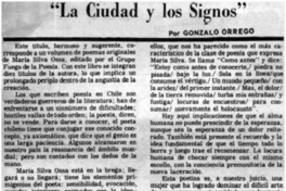 La ciudad y los signos"