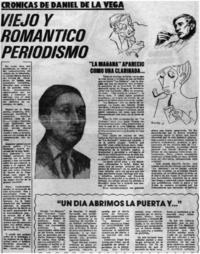 Viejo y romantico periodismo.