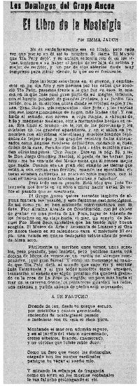 El libro de la nostalgia