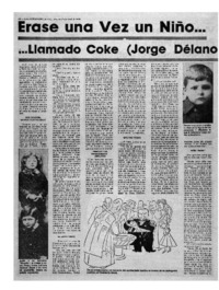 Erase una vez un niño... llamado Coke (Jorge Délano Frederick) : [entrevistas]