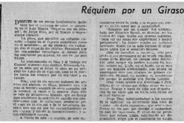 Réquiem por un girasol