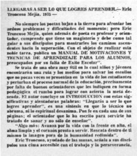 Llegaras a ser lo que logres aprender