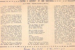 Rostro y retorno" de Eric Troncoso