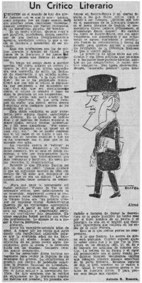 Un crítico literario