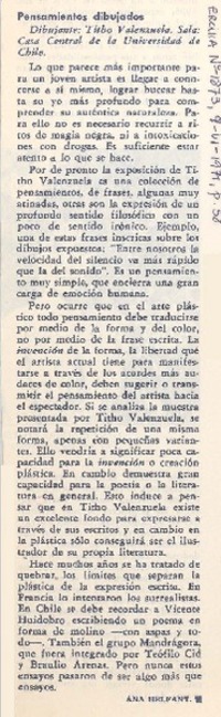 Pensamientos dibujados