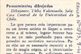 Pensamientos dibujados