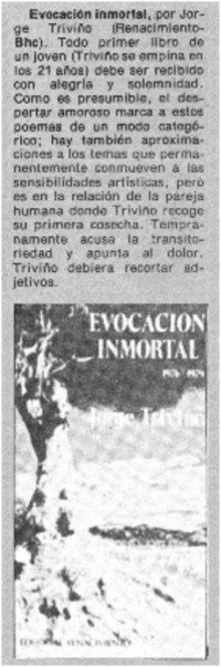 Evocación Inmortal.