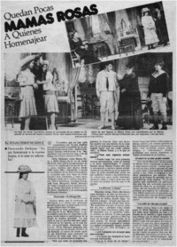 Quedan pocas mamas Rosas a quienes manejar : [entrevistas]