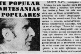 Arte popular y artesanías populares.