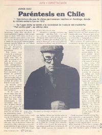 Paréntesis en Chile