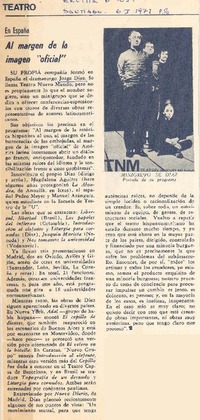 Al margen de la imagen "oficial".