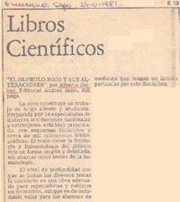 El glóbulo rojo y sus alteraciones".