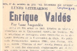 Músico y escritor editó un libro sobre gente de Aysén.