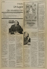 El teatro, un lugar de revelación: [entrevista]