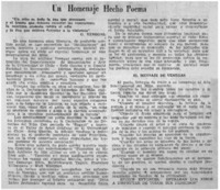 Un homenaje hecho poema.