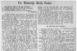 Un homenaje hecho poema.