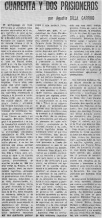 Cuarenta y dos prisioneros