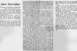 Liturgia para cornudos